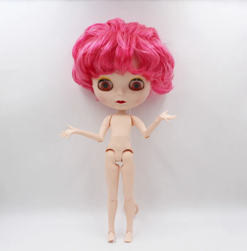 Free Shipping colorful RBL-912B DIY Blyth doll fashion hair 4 big eyes man body 1/6 BJD special price boy toy girl birthday gift | Куклы и