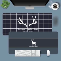 nordic deer mouse pad large xxl writing gaming desk mats computer gamer keyboard mouse mat desk mousepad for pc desk pad