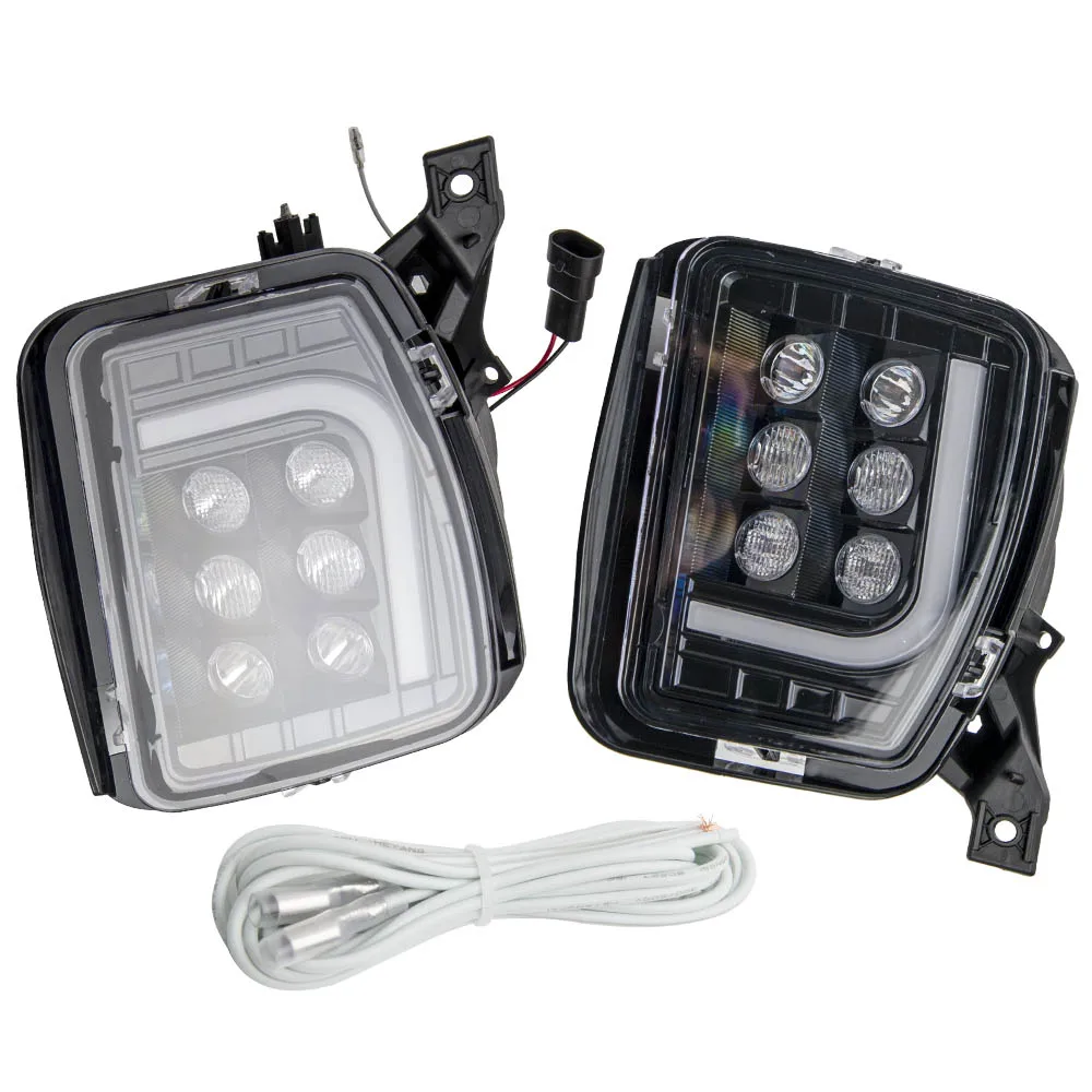 

Светодиодный противотуманный фонарь светильник s дневные ходовые огни светильник для Dodge Ram 1500 2013, 14, 15, 16, 17, 18