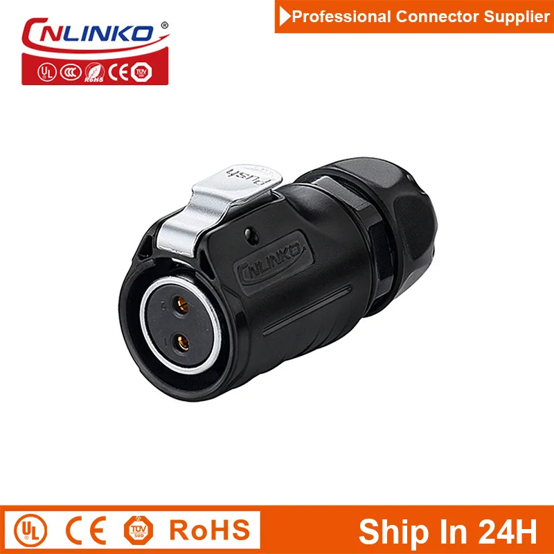 

Cnlinko LP M20 Multi-Pin Electrical Power Connector Aviation Plug Female for Industrial Medical Video Radio LED Light Automobile