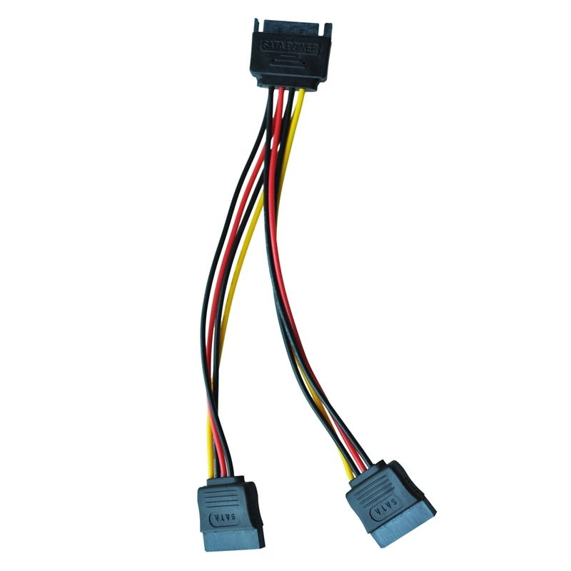 6in SATA Power Y Splitter Cable Adapter M/F (кабель питания)|Сетевые шнуры и удлинители| |