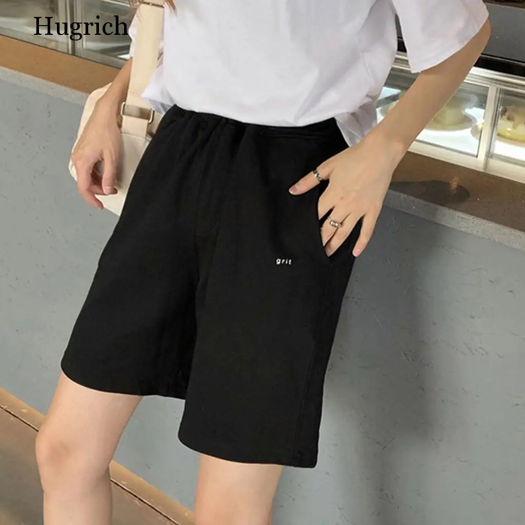 

Fashion Women's Shorts Letter Printed Loose Leisure Sports Spodenki Damskie Summer Shorts Feminino 2020 Vetement