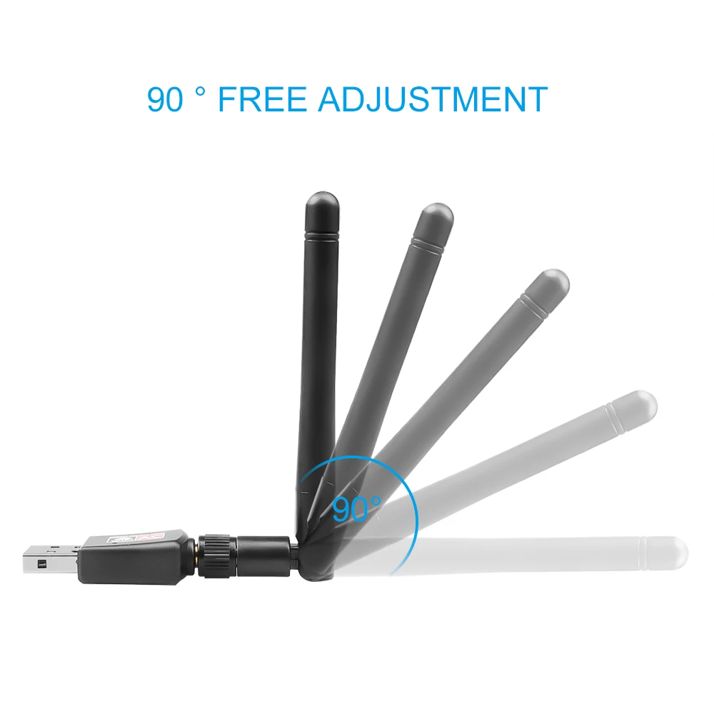 Высокое качество 600 Мбит/с Wi Fi адаптер Dual Band 2 4 г/5 8 Г Беспроводной сетевой 802.11ac usb