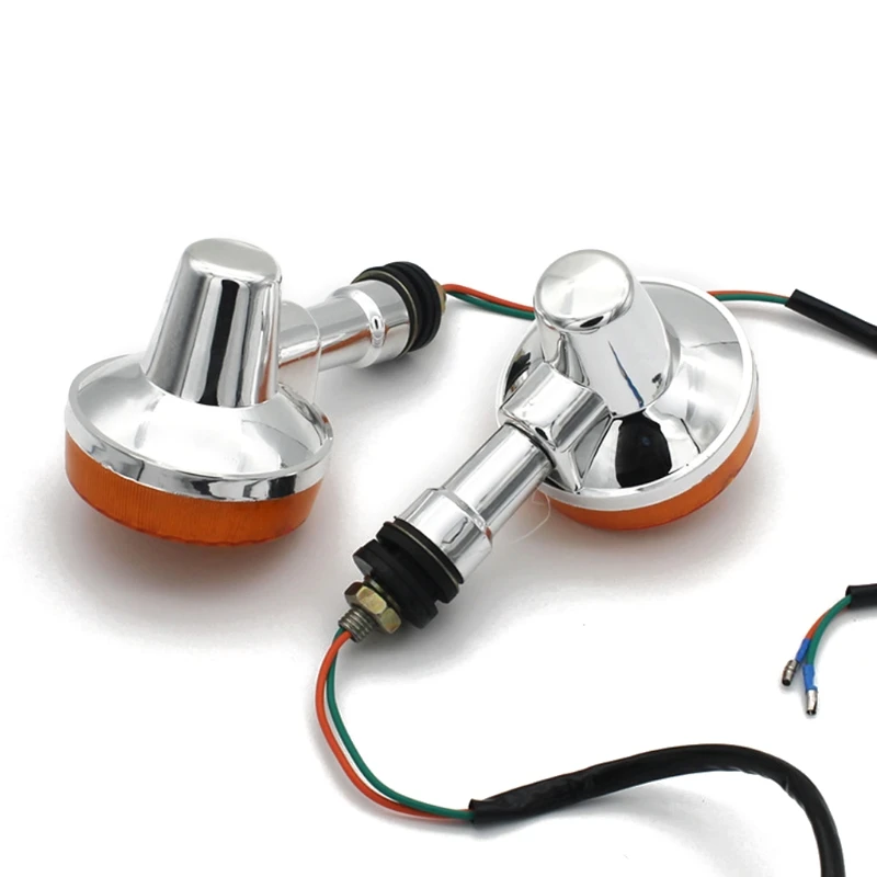 

1Pair 12v Universal Motorcycle Turn Signal Indicator Light for GN125 HJ125 Suzuki Turn Signal Light Motorbike Led Indicator N84F