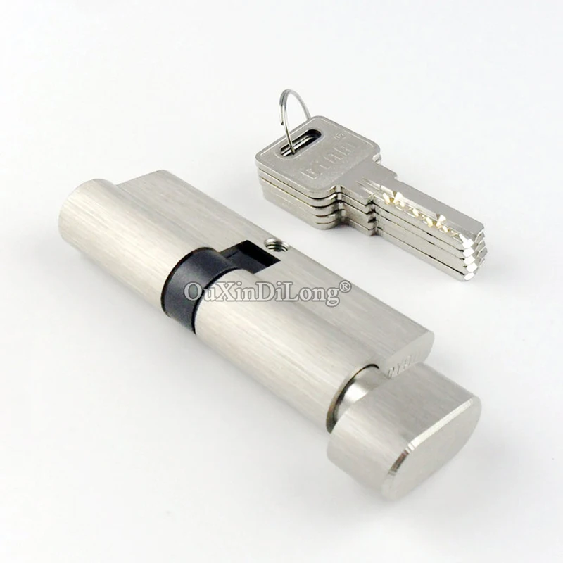 Новый Европейский Дверной замок с шиповым соединением цилиндр 90 мм одиночный