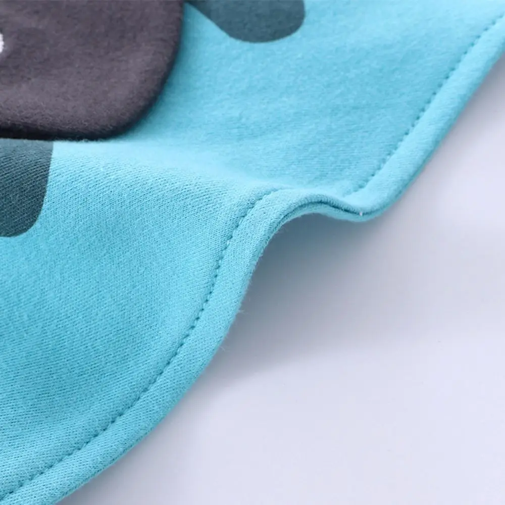 Детские нагрудники с мультяшными животными милые хлопковые детские слюнявчики