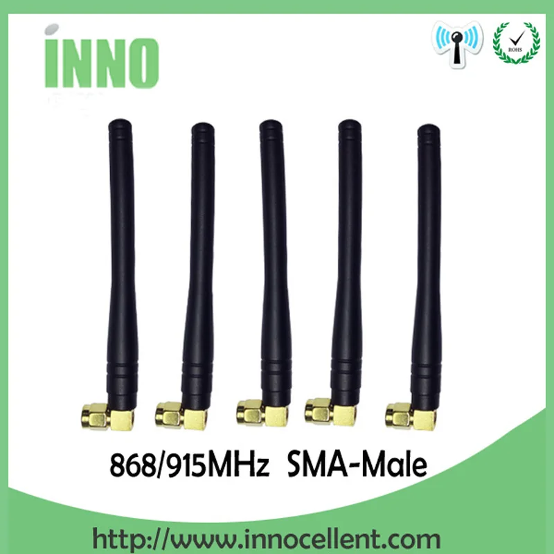 EOTH 5pcs 868mhz antenna 3dbi sma male 915mhz lora antene pbx iot module lorawan signal receiver antena high gain