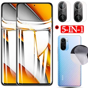 soft hydrogel film for poco x3 pro nfc camera glass xiaomi x3 pro f3 poko m3 screen protector pocco x3pro back film poco x3 pro free global shipping