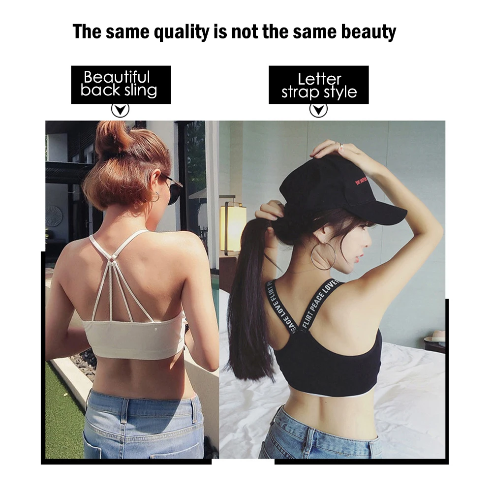 

Sexy Women Sports Bra Tops High Impact For Gym Fitness Yoga Running Female Pad Sportswear Tank Tops Sports Push Up Bras Hot Sale