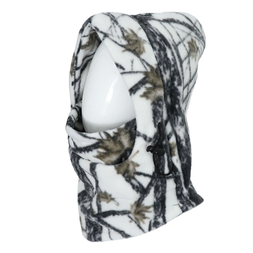 Camouflage Windproof Warm Winter Sports Ski Cycling Fleece Balaclava Hat Cap Neck Hood Face Mask | Спорт и развлечения