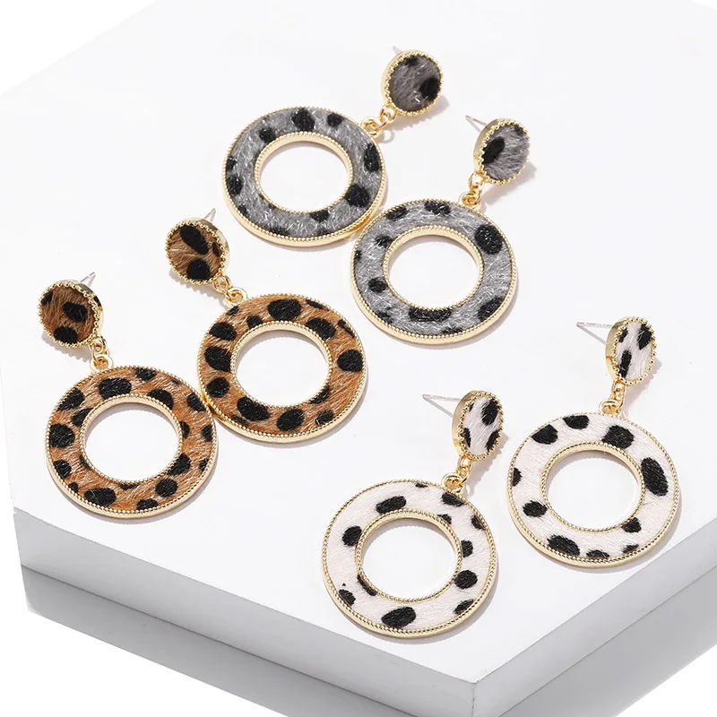 Модные геометрические серьги для женщин подарки ручной работы Ретро ювелирные