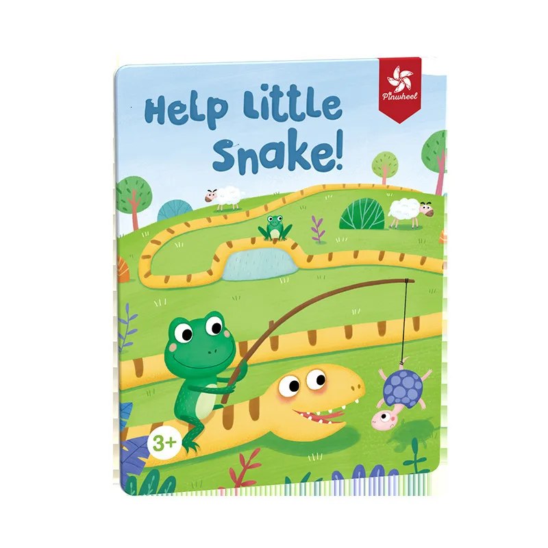 

Help Little Snake Logical Thinking Magnetic Puzzle Board Game Deluxe In Iron Box 30 Challenge Travel Games Toys For Children
