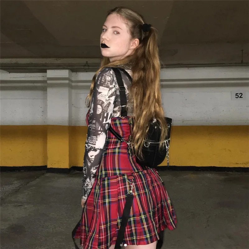 Готическое платье женская одежда 2020 Новая Мода Висячие платья с открытой спиной