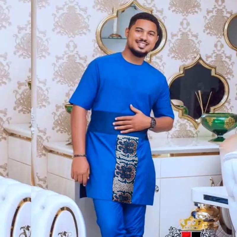 Африканская мужская одежда H &amp D Дашики базин богатый Африканский костюм для