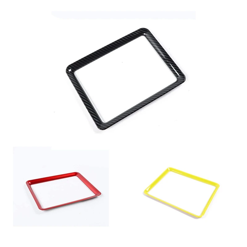 

Center Consoles Navigation GPS Dashboard Cover Decoration Trim for 2015-2020 Dodge Challenger Accessories