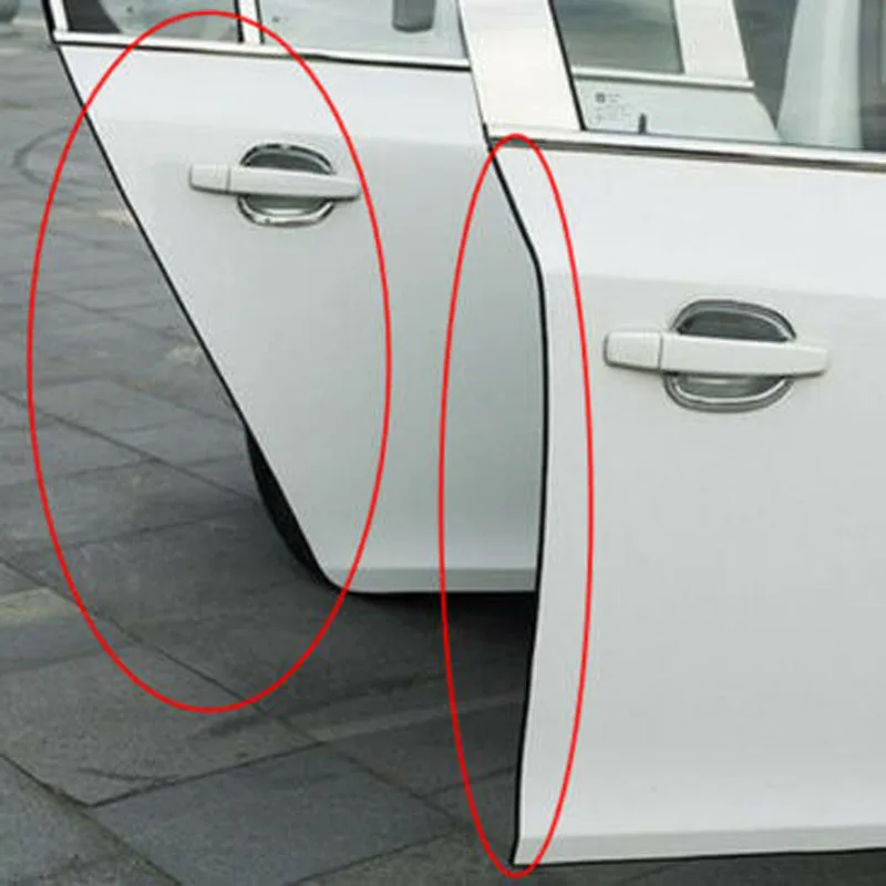 5 метров Автомобильная резиновая защитная накладка на края двери противоударные