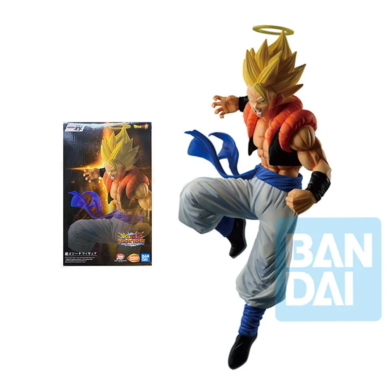 

Bandai Dragon Ball Anime Figure Dragon Ball Super Fighting Angel Gogeta Genuine Model Peripheral Decoration Gifts for Children