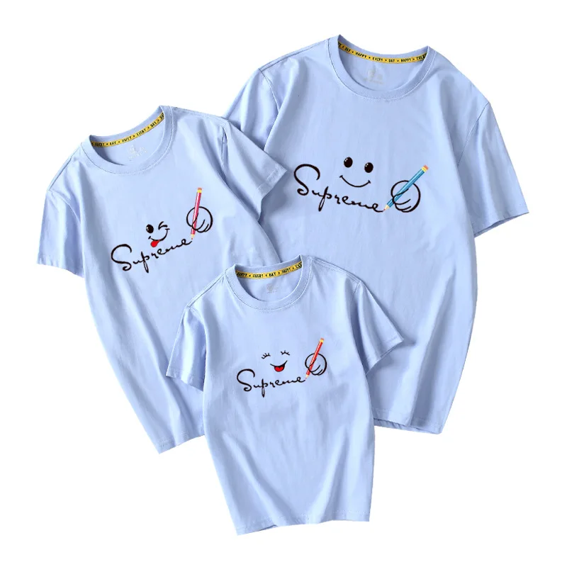 Футболка с надписью MOM and Me для родителей и детей | Мать ребенок