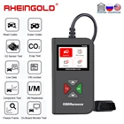 Считыватель кодов OBDII, инструмент для диагностики автомобиля без подсветильник двигателя, бессрочный, бесплатное обновление, новейший Автомобильный сканер OBD2 12 В PK ELM327