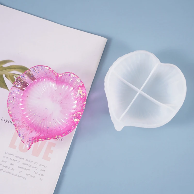 Листовая пластина в форме лепестков органайзер для хранения литье силиконовая