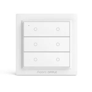 Оригинальный беспроводной смарт-выключатель Aqara Opple международная версия ZigBee 3,0 работает с приложением Mijia удаленный настенный выключатель