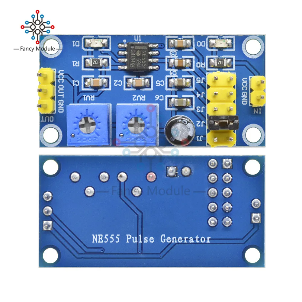 Регулируемый импульсный генератор NE555 регулируемый коэффициент мощности