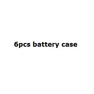 GoPro защитный чехол для аккумулятора для Go Pro Hero 7 6 5 4 3 2 Xiaomi Yi MiJia 4k Eken H9 NP BX1 аксессуары для камеры - Цвет: 6 PCS battery case