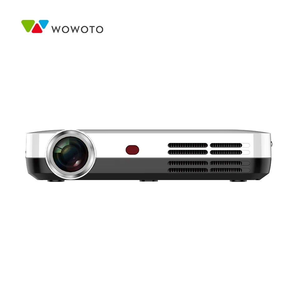 Портативный домашний мини проектор DLP 3D 4 k 7000 люмен Умные Bluetooth проекторы Full hd 1080 p