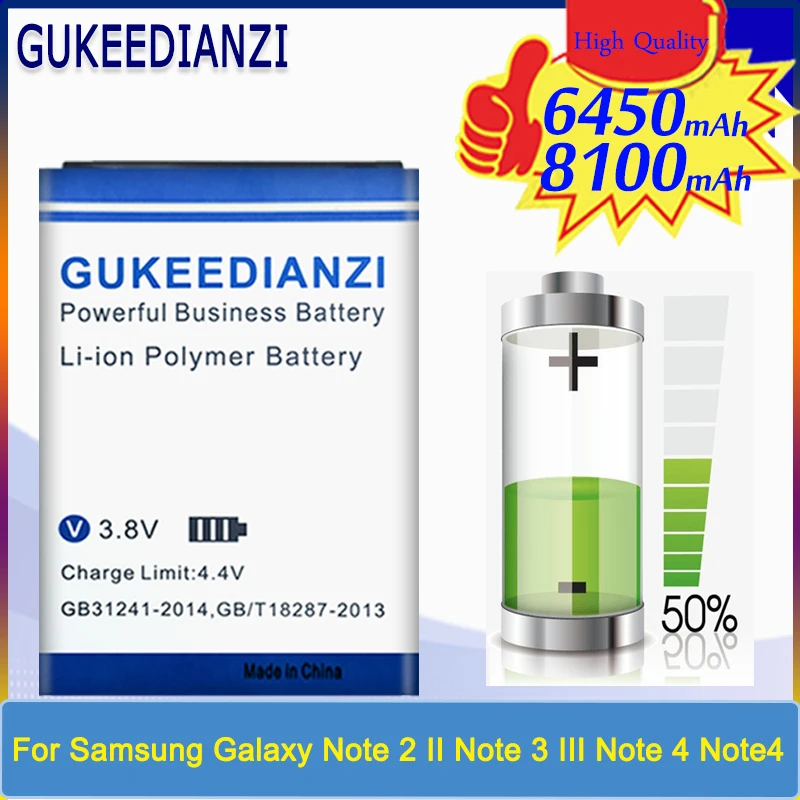 Аккумулятор для Samsung Galaxy Note 3 III N9000 N9005 N900A N900 N9002 N9008 N9009 N9006 B800BU B800BC B800 2 II 4