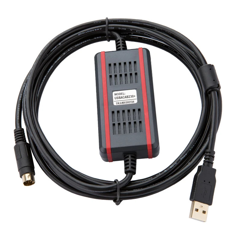 USBACAB230 Для Delta DVP ES EX EH EC SE SV SS PLC Кабель для программирования USB к RS232 адаптер Xinje XC/XD/XE