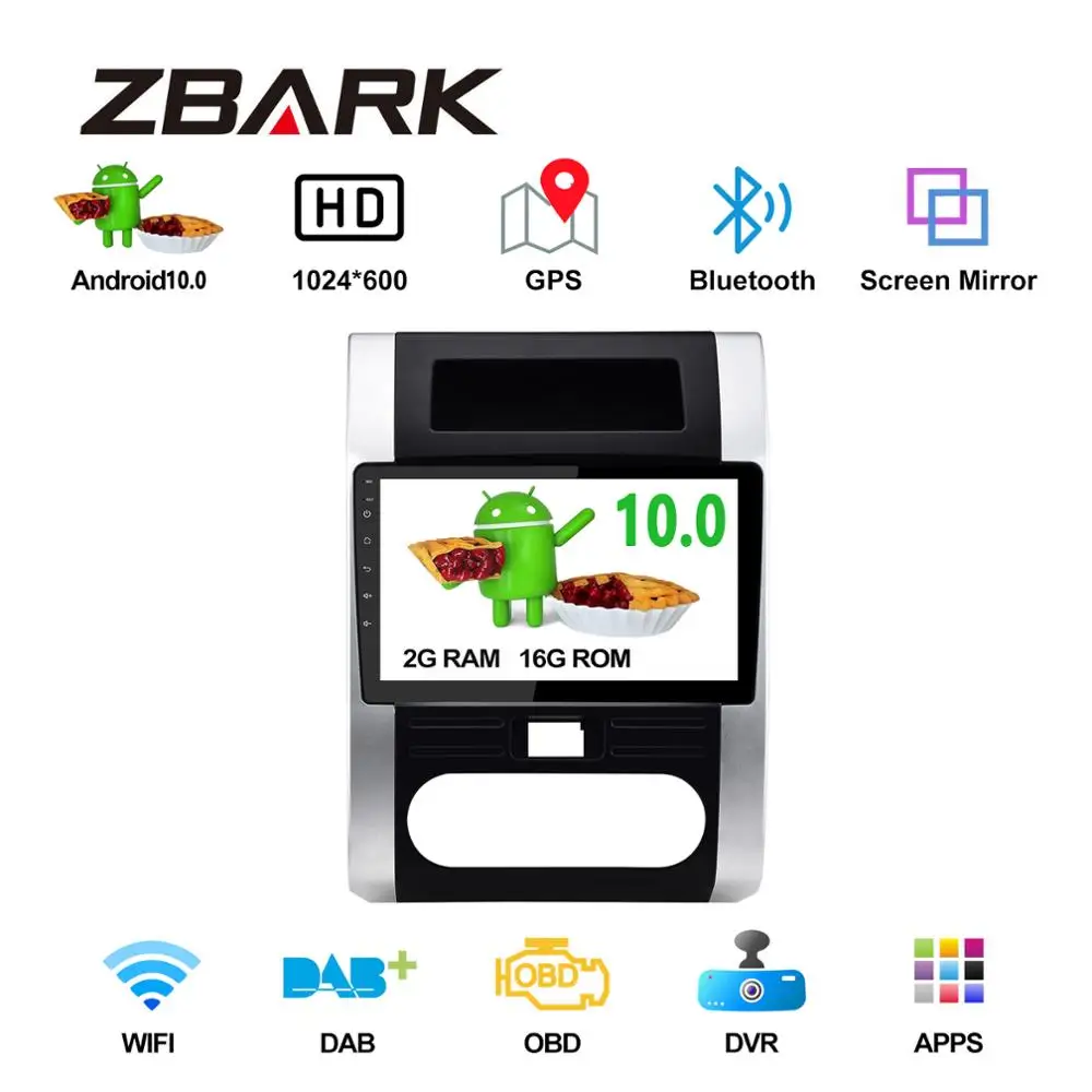 Автомагнитола YHTK0223 2 Din Android 10 0 ОЗУ Гб 1 дюйма GPS навигатор для Nissan X Trail T32 T31 2007