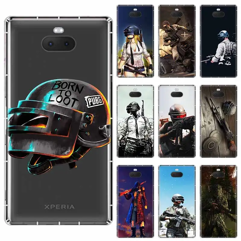 Мягкий чехол из ТПУ для Sony Xperia X XA XA1 XA2 XA3 XZ XZ1 XZ2 XZ3 XZ4 L1 L2 L3 Plus