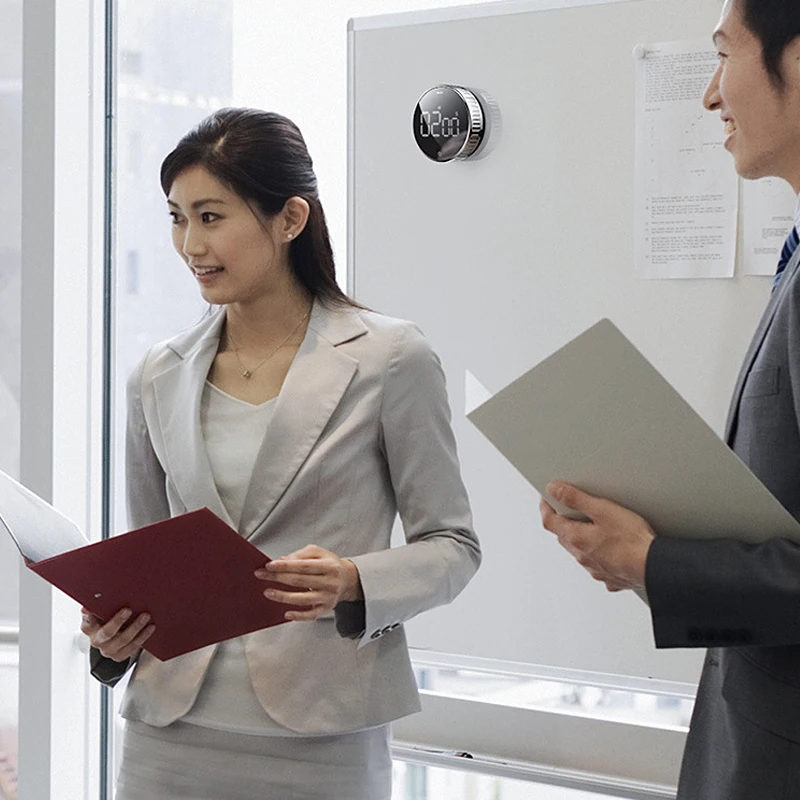 

LED Digital Kitchen Cooking Timer For Shower Study Stopwatch Alarm Clock Magnetic Electronic Cooking Countdown