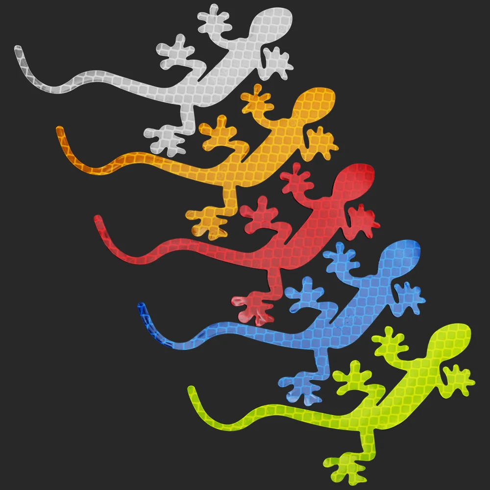 3D Светоотражающие Gecko автомобильные аксессуары Стикеры для Audi Quattro Sline A3 A4 B6 B5 A1 B7 B8