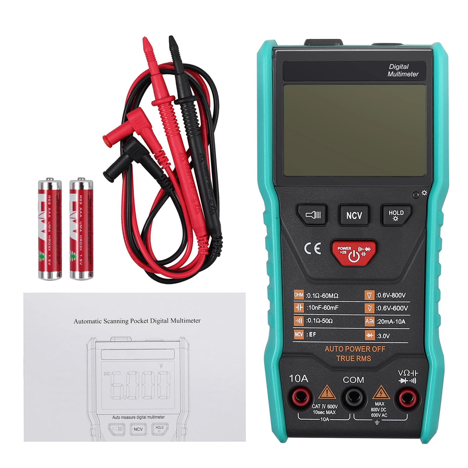 Цифровой мультиметр WinAPEX ET8103 профессиональный цифровой мультиметр-транзистор |