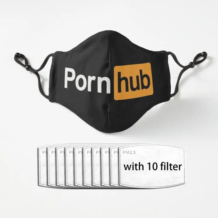 Защитная маска для лица pornhu pornhub унисекс цвет в ассортименте|Женские маски| |