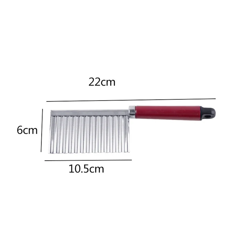 Креативная волнистая картофелерезка многофункциональная кухонная овощерезка