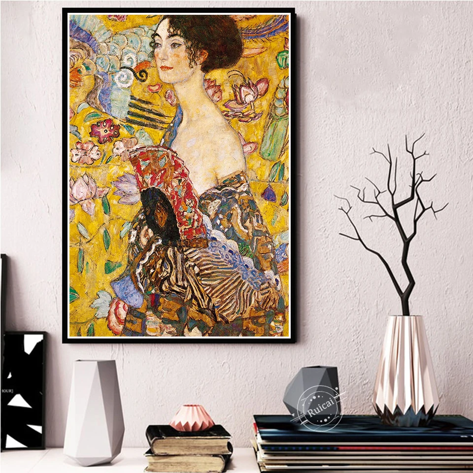 

Gustav Klimt Wall Art Canvas Painting Posters And Prints Picture Vintage Poster Decorative Home Decor