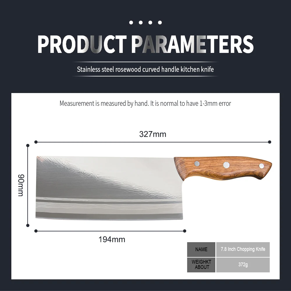 Кухонный нож Sowoll 7 8 дюйма для шеф повара острые лезвия из нержавеющей стали