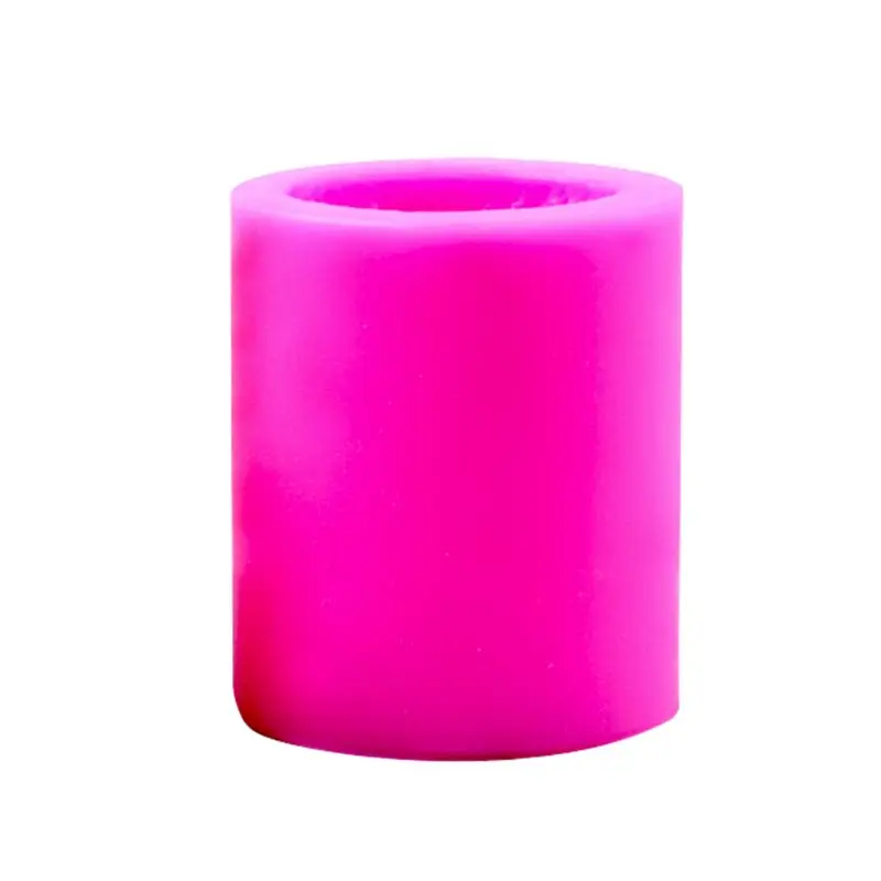 

P15D 3D Pillar Silicone Candle Mold DIY Soap Clay Making Cake Chocolate Decorating