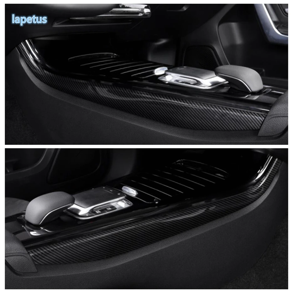 

Lapetus Side Stalls Interior Gear Shift Box Decoration Panel Cover Trim Fit For Mercedes Benz A Class W177 A200 A220 2019 2020