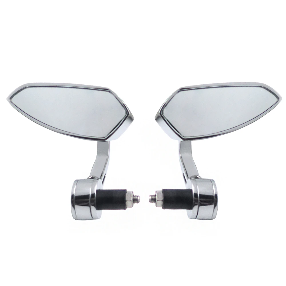 

Motorcycle Bar End Mirror For Both 1" 7/8" 1 inch 7/8 inch Handle Bar Universal Mirrors for honda suzuki kawasaki harley yamaha