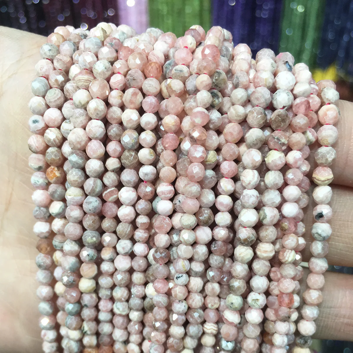 Бусины Из Натурального Красного камня 2 мм 3 | Украшения и аксессуары