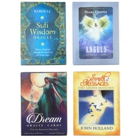 2020 mystical dream oracle cards the spirit messages sufi wisdom oracle angels of light cards tarot board game