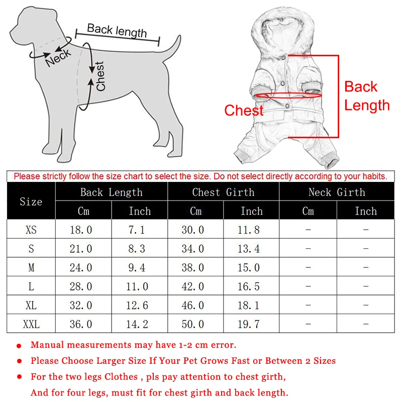 Одежда для собак зимняя теплая одежда зеленое пальто комбинезон утолщенная