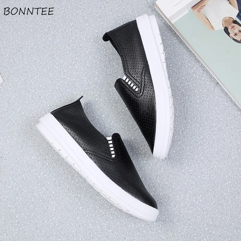 Кроссовки без шнуровки для женщин Вулканизированная подошва легкие дышащие