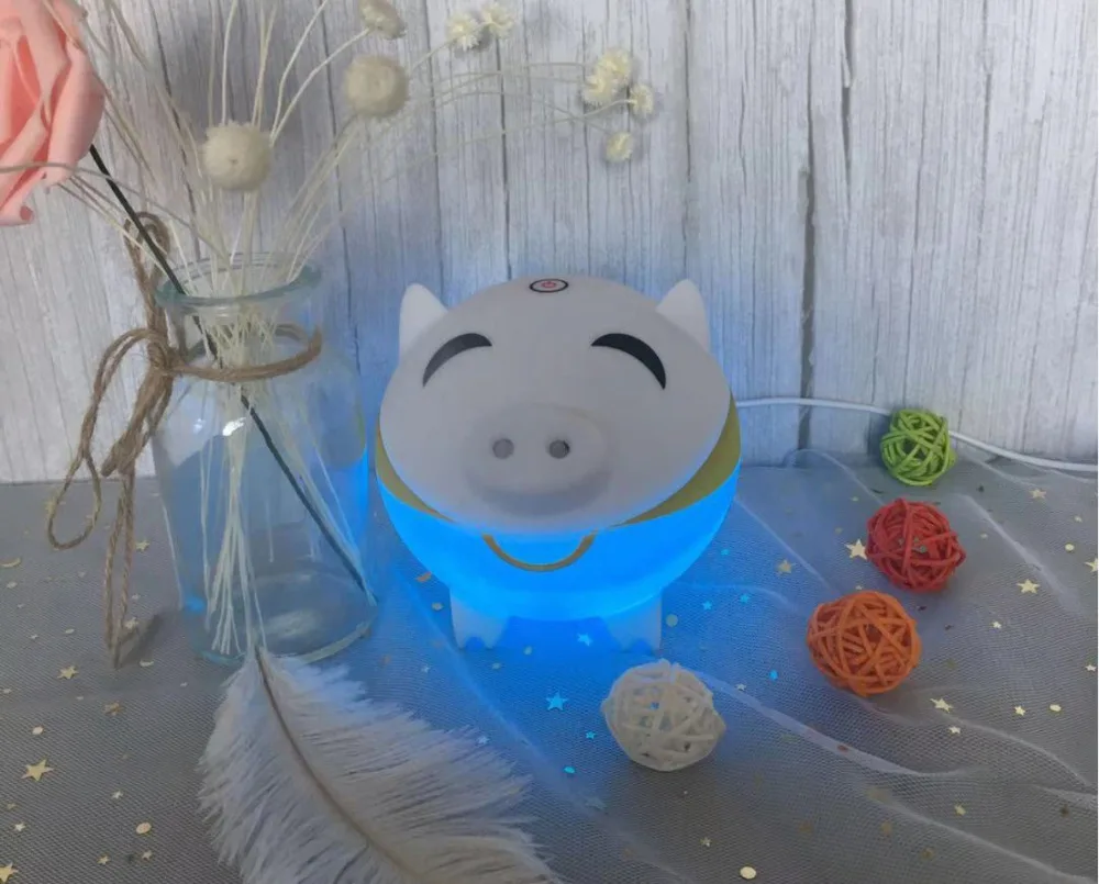 2019 новый увлажнитель воздуха в форме поросенка домашний автомобильный