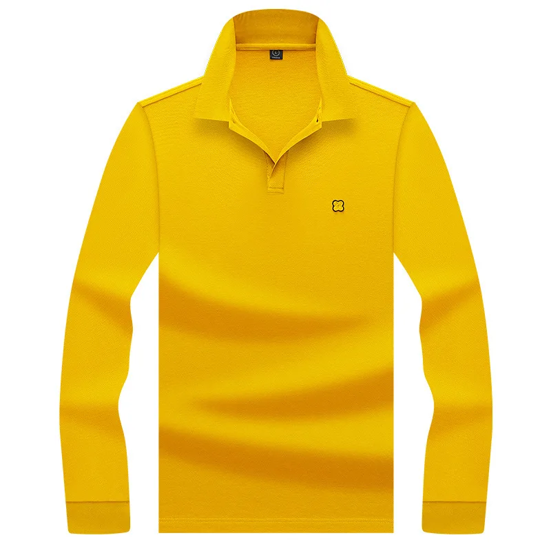 

men's Long sleeve polo shirt New poloshirts plus size YP8925