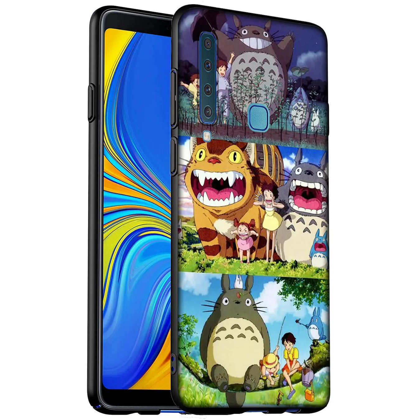 Мягкий силиконовый чехол My Neighbor Totoro для Samsung Galaxy A51 A71 A81 A91 A41 A21 A11 A01 A2 Core J8 J7 J4 J6 Plus