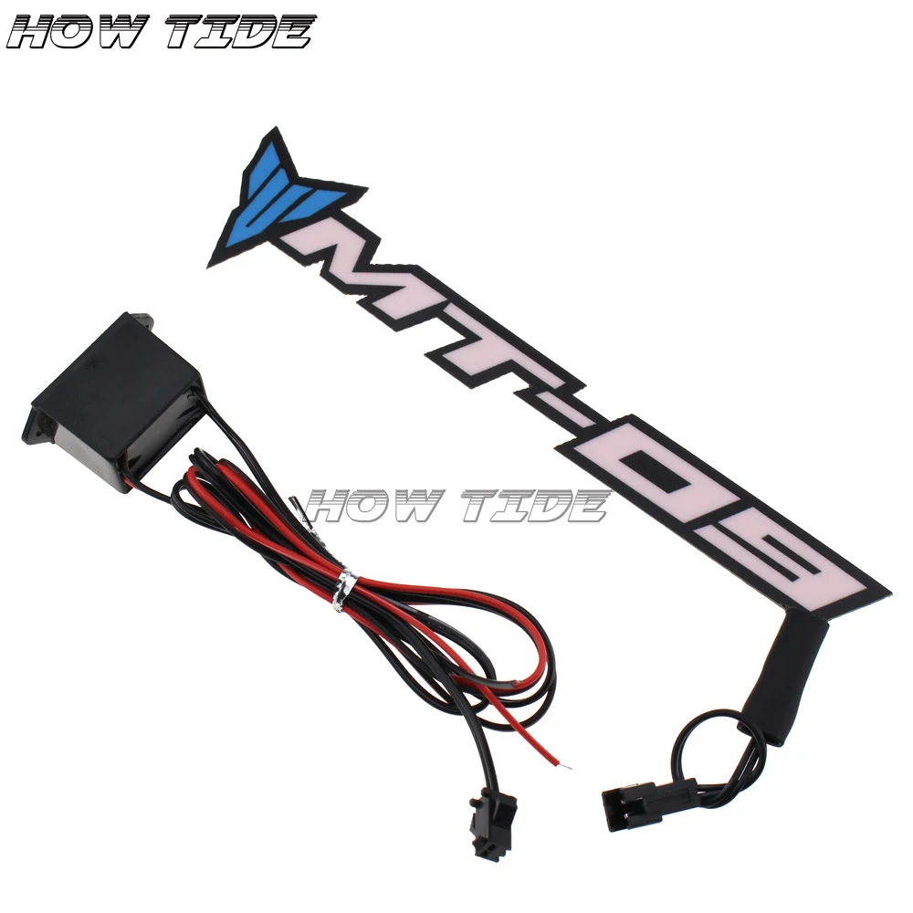 Комплект обтекателей для мотоциклов боковые наклейки значок с холодным светом